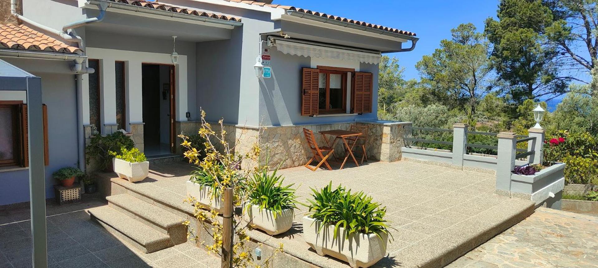 Villa Capllonch Banyalbufar Bagian luar foto