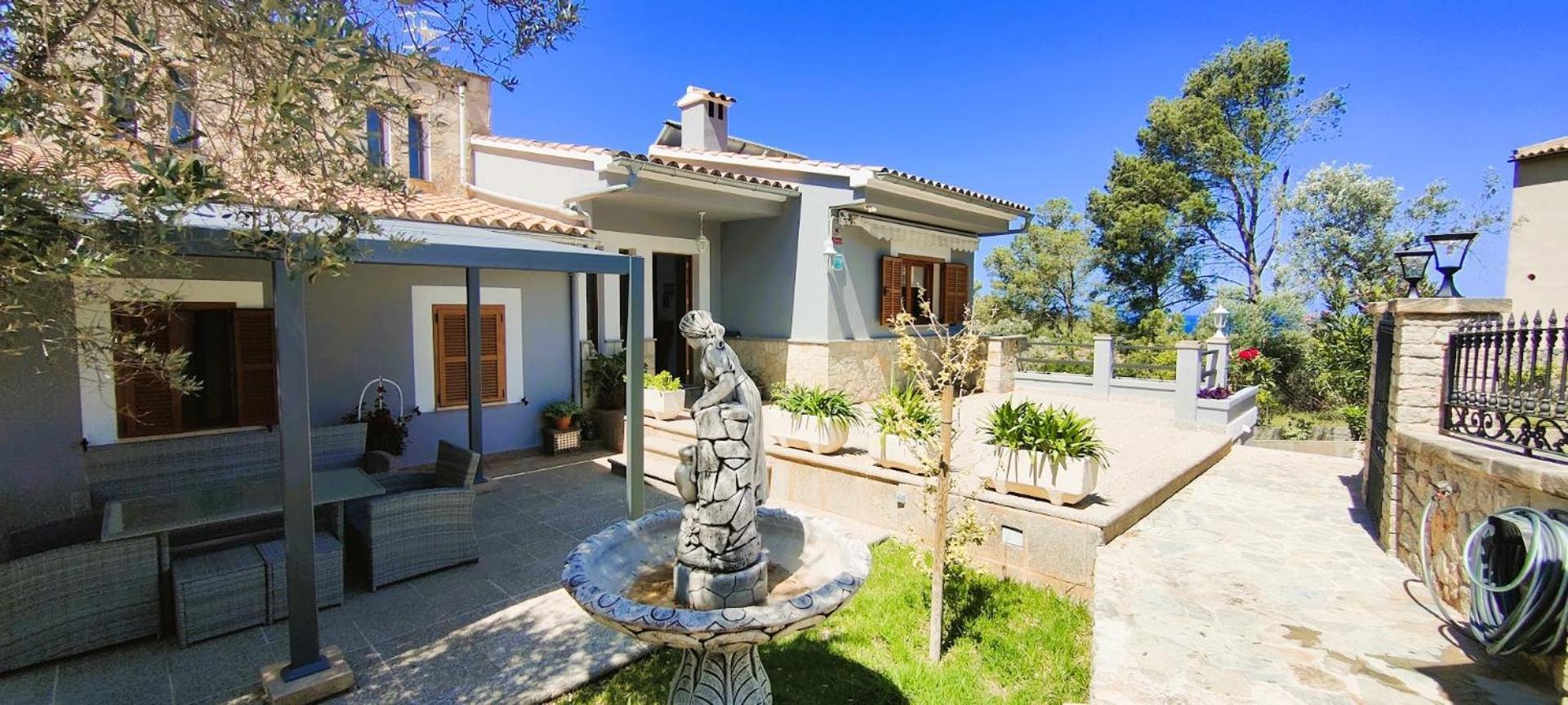 Villa Capllonch Banyalbufar Bagian luar foto